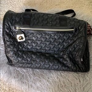 Black Betsy Johnson duffle bag!